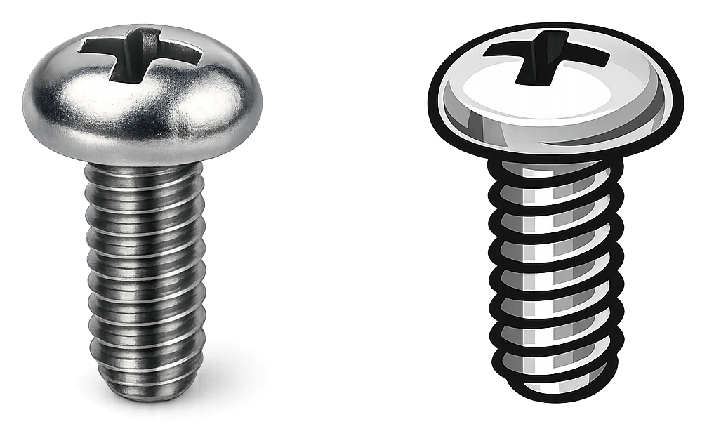 Pan Head Machine Screws